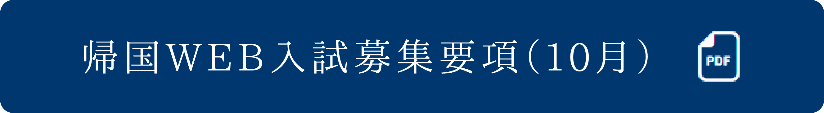 帰国WEB入試募集要項